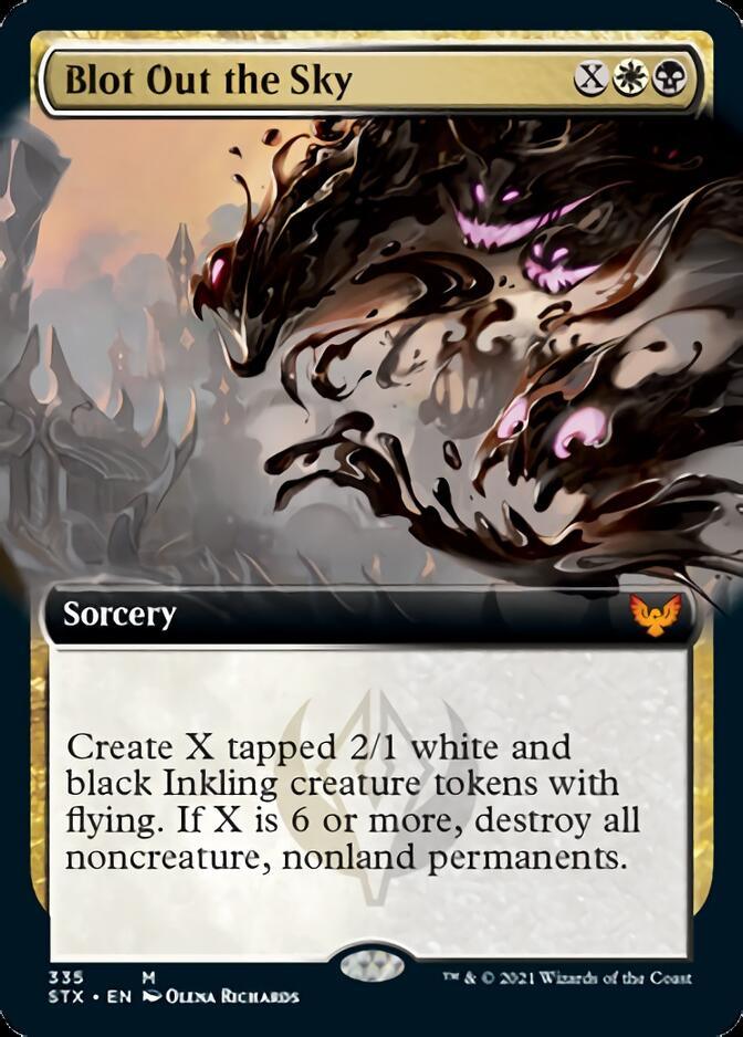 Blot Out the Sky (Extended Art) [Strixhaven: School of Mages] - Rocket TCG