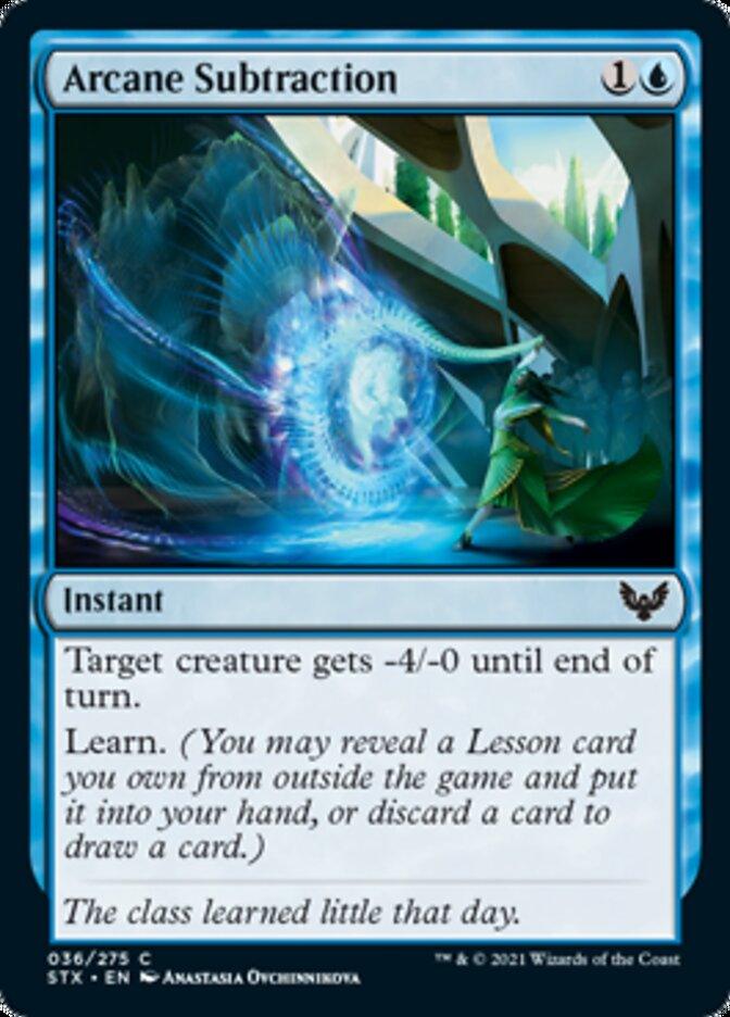 Arcane Subtraction [Strixhaven: School of Mages] - Rocket TCG