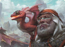 Dragon Whelp Art Card [Dominaria United Art Series] - Rocket TCG