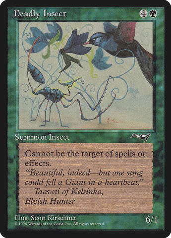 Deadly Insect (Bird Art) [Alliances] - Rocket TCG