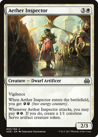 Aether Inspector [Aether Revolt] - Rocket TCG