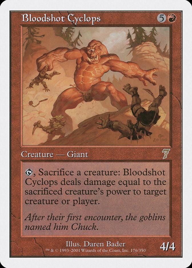 Bloodshot Cyclops [Seventh Edition] - Rocket TCG
