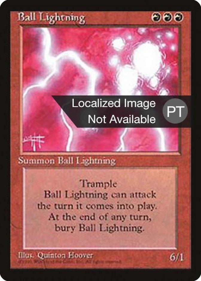 Ball Lightning [Fourth Edition (Foreign Black Border)] - Rocket TCG