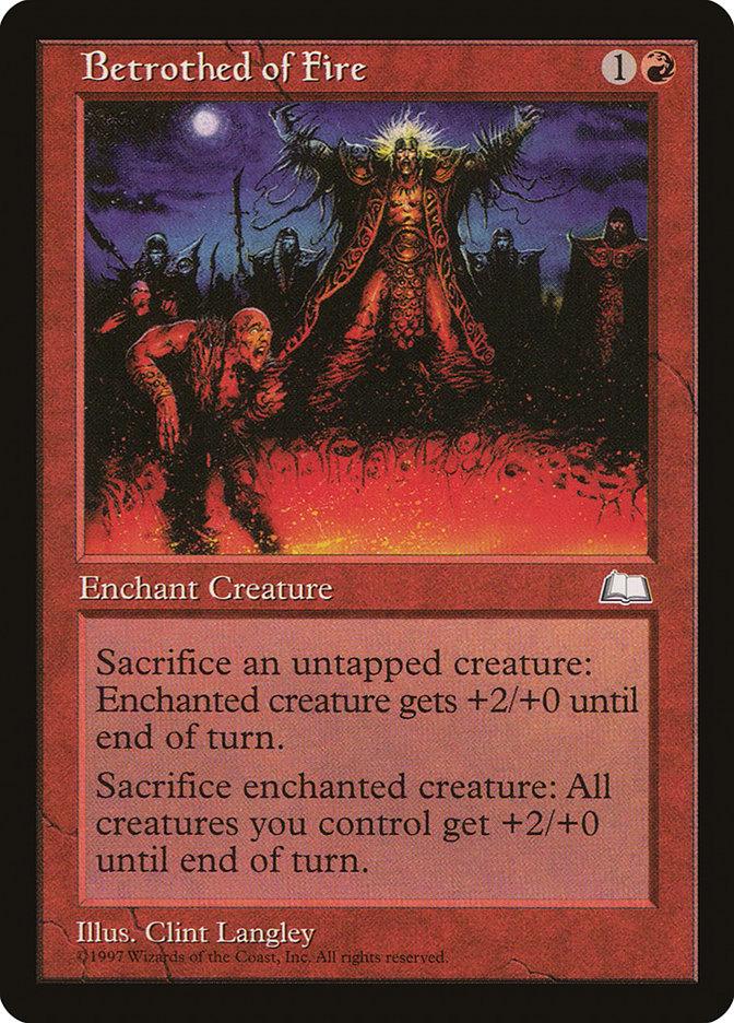 Betrothed of Fire [Weatherlight] - Rocket TCG