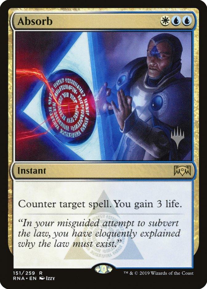 Absorb (Promo Pack) [Ravnica Allegiance Promos] - Rocket TCG