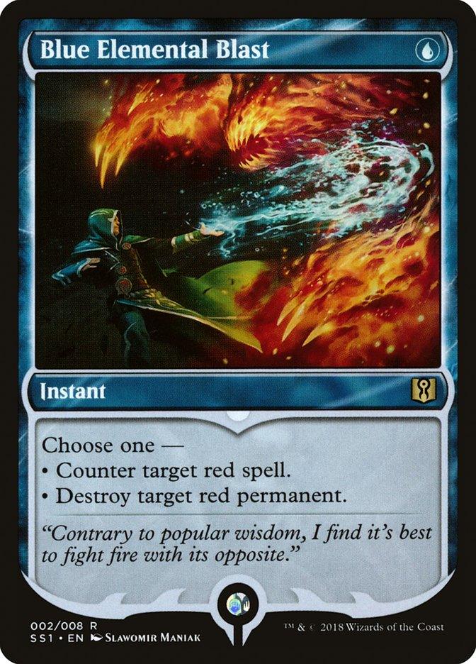 Blue Elemental Blast [Signature Spellbook: Jace] - Rocket TCG