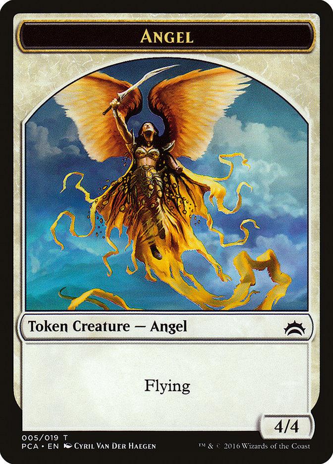 Angel Token [Planechase Anthology Tokens] - Rocket TCG