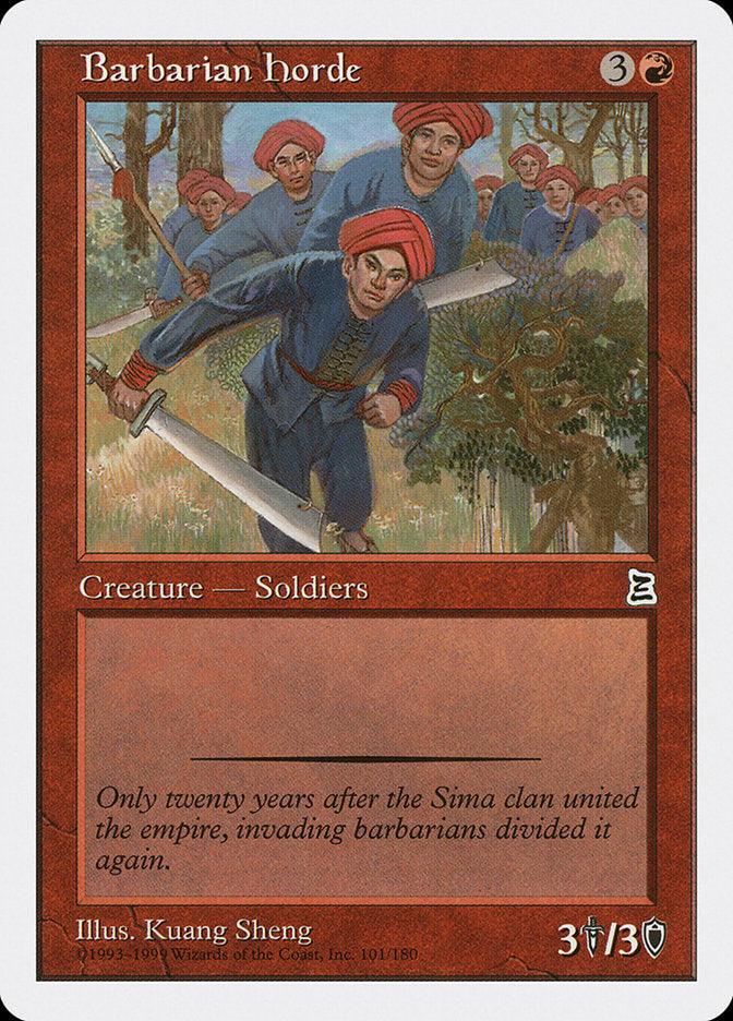 Barbarian Horde [Portal Three Kingdoms] - Rocket TCG