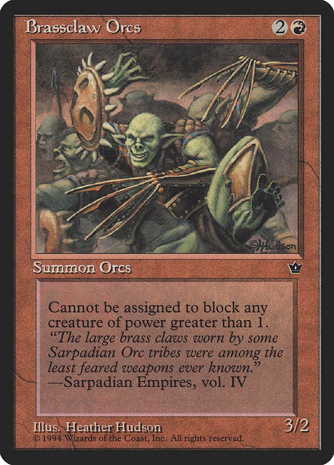Brassclaw Orcs (Heather Hudson) [Fallen Empires] - Rocket TCG