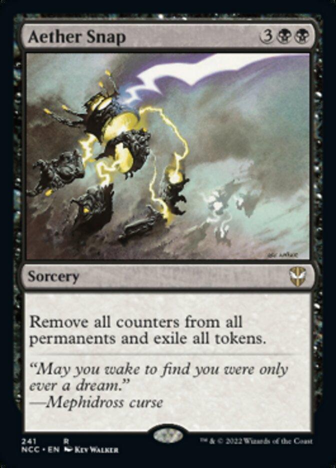 Aether Snap [Streets of New Capenna Commander] - Rocket TCG