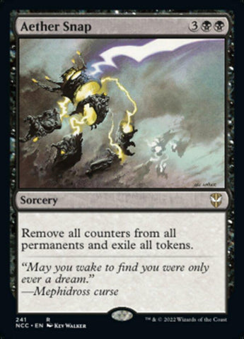 Aether Snap [Streets of New Capenna Commander] - Rocket TCG