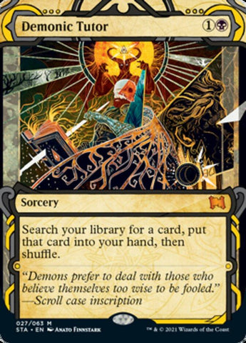 Demonic Tutor [Strixhaven: School of Mages Mystical Archive] - Rocket TCG