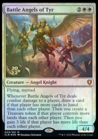 Battle Angels of Tyr [Commander Legends: Battle for Baldur's Gate Prerelease Promos] - Rocket TCG