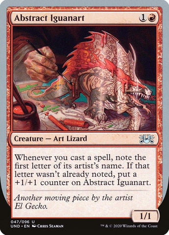Abstract Iguanart [Unsanctioned] - Rocket TCG