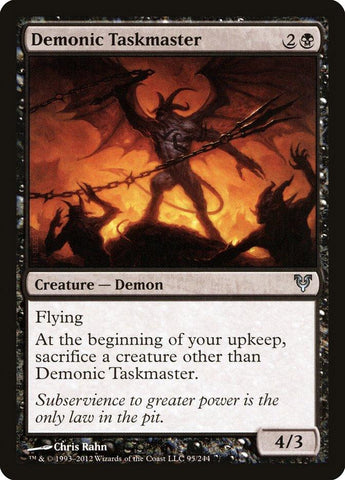 Demonic Taskmaster [Avacyn Restored] - Rocket TCG