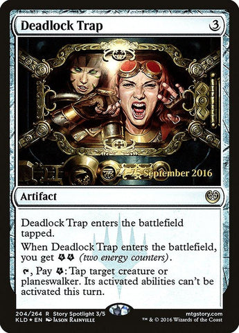 Deadlock Trap [Kaladesh Prerelease Promos] - Rocket TCG