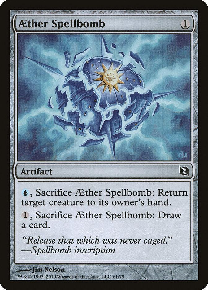 Aether Spellbomb [Duel Decks: Elspeth vs. Tezzeret] - Rocket TCG