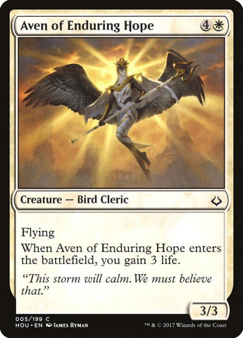 Aven of Enduring Hope [Hour of Devastation] - Rocket TCG