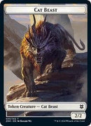 Cat Beast // Insect Double-sided Token [Zendikar Rising Tokens] - Rocket TCG