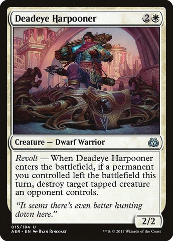 Deadeye Harpooner [Aether Revolt] - Rocket TCG