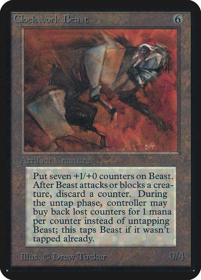 Clockwork Beast [Alpha Edition] - Rocket TCG