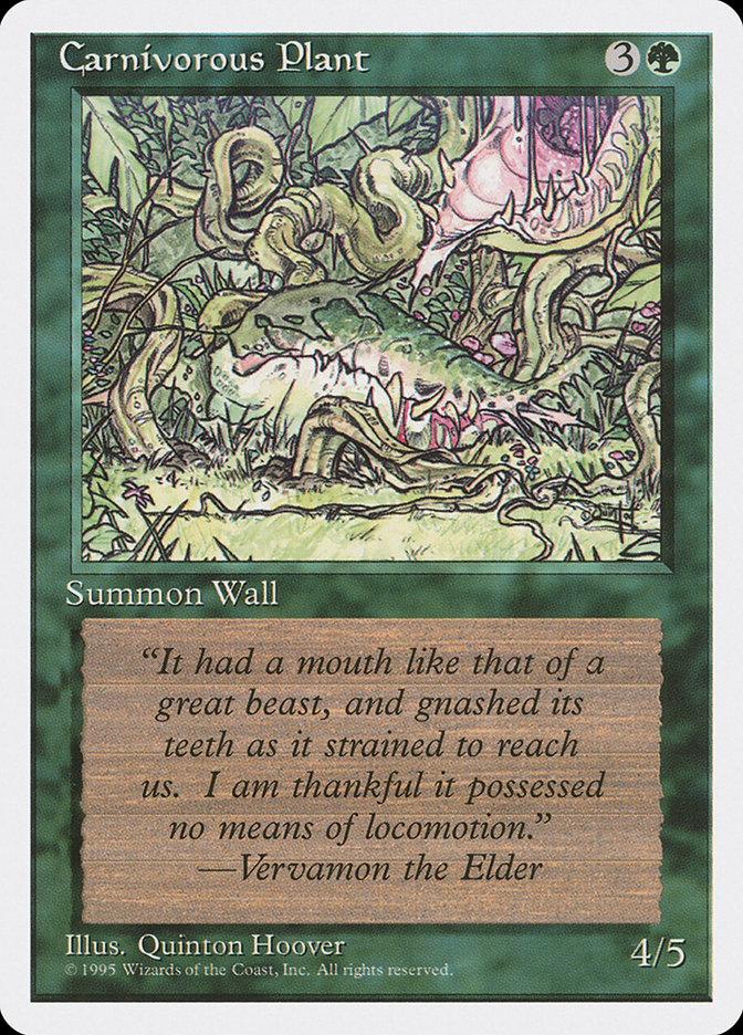 Carnivorous Plant [Fourth Edition] - Rocket TCG