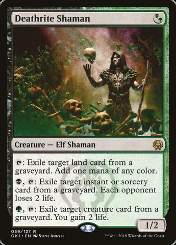 Deathrite Shaman [Guilds of Ravnica Guild Kit] - Rocket TCG