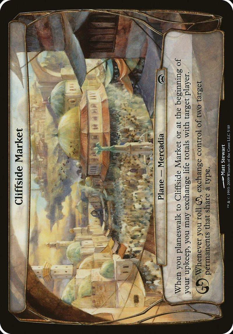 Cliffside Market (Planes) [Planechase Planes] - Rocket TCG