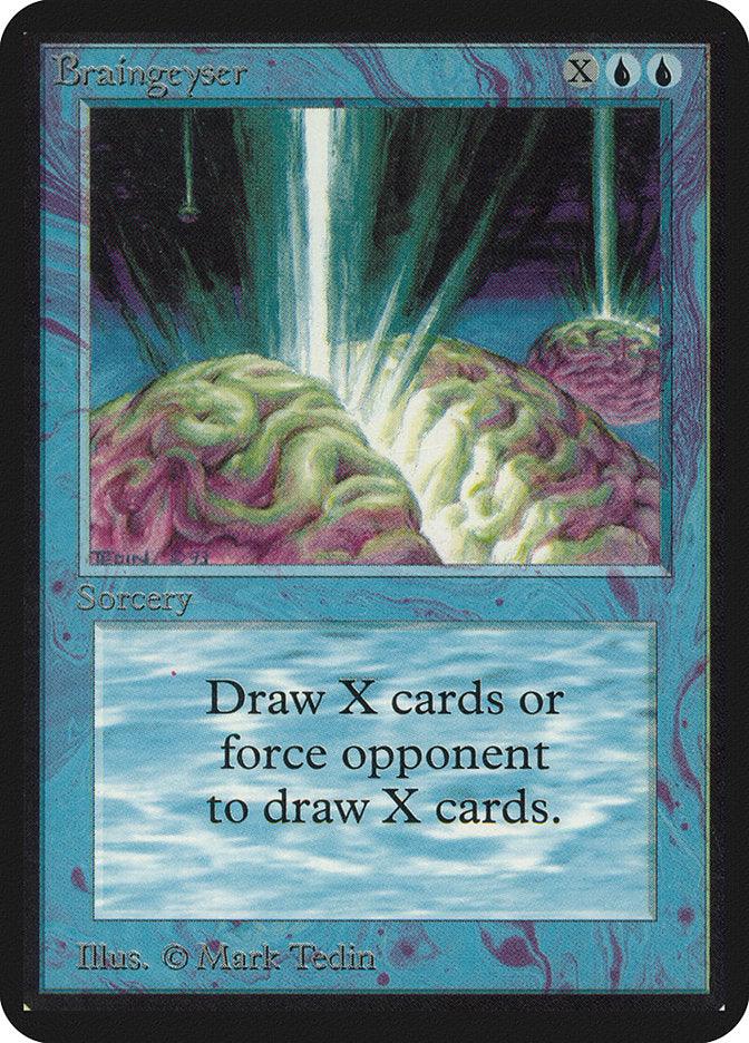 Braingeyser [Alpha Edition] - Rocket TCG