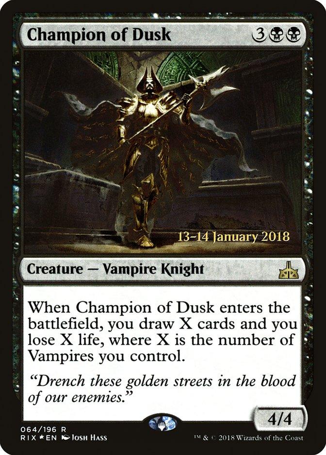 Champion of Dusk [Rivals of Ixalan Prerelease Promos] - Rocket TCG