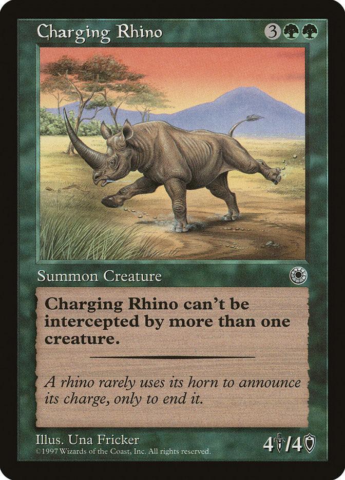 Charging Rhino [Portal] - Rocket TCG