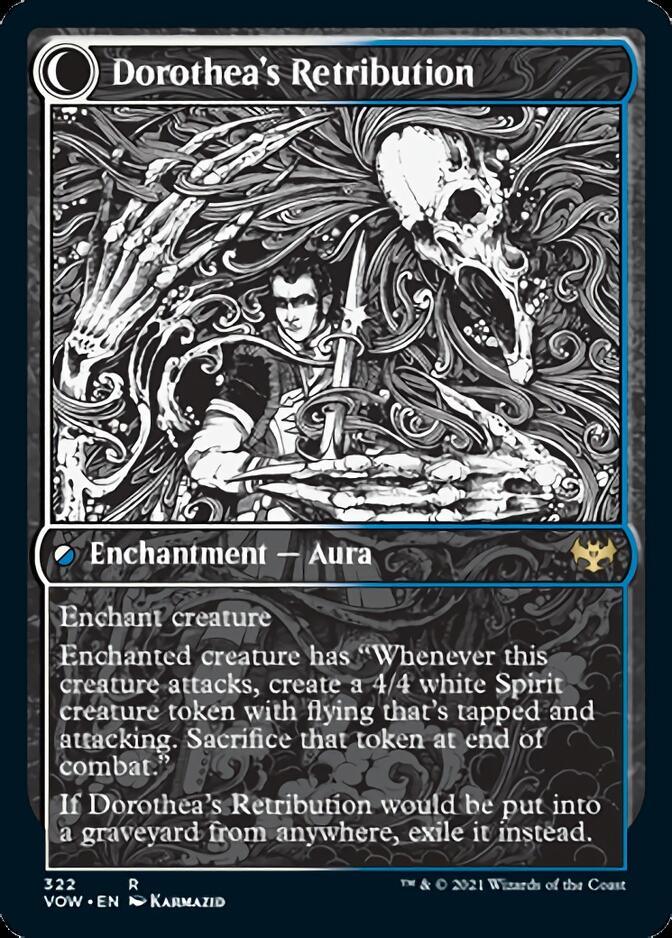Dorothea, Vengeful Victim // Dorothea's Retribution (Showcase Eternal Night) [Innistrad: Crimson Vow] - Rocket TCG