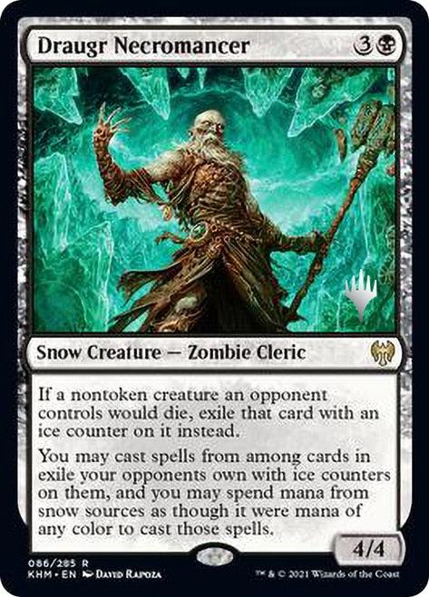 Draugr Necromancer (Promo Pack) [Kaldheim Promos] - Rocket TCG