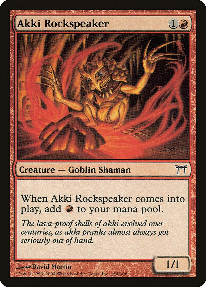 Akki Rockspeaker [Champions of Kamigawa] - Rocket TCG