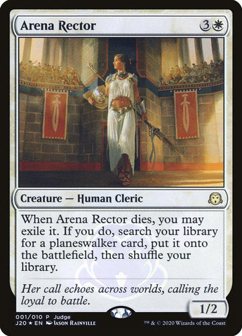 Arena Rector [Judge Gift Cards 2020] - Rocket TCG
