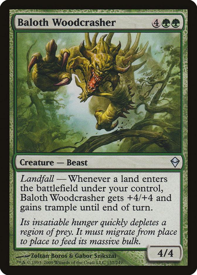 Baloth Woodcrasher [Zendikar] - Rocket TCG