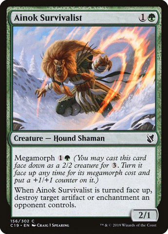 Ainok Survivalist [Commander 2019] - Rocket TCG