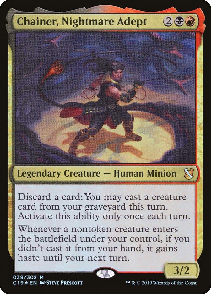 Chainer, Nightmare Adept [Commander 2019] - Rocket TCG