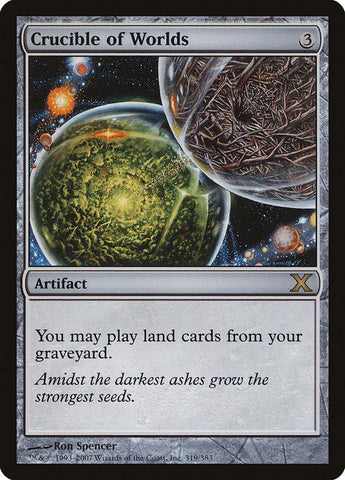 Crucible of Worlds [Tenth Edition] - Rocket TCG