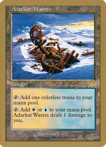 Adarkar Wastes (Tom van de Logt) [World Championship Decks 2000] - Rocket TCG