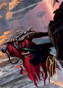 Anowon, the Ruin Thief Art Card (Gold-Stamped Signature) [Zendikar Rising Art Series] - Rocket TCG