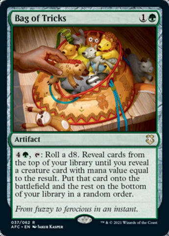 Bag of Tricks [Dungeons & Dragons: Adventures in the Forgotten Realms Commander] - Rocket TCG