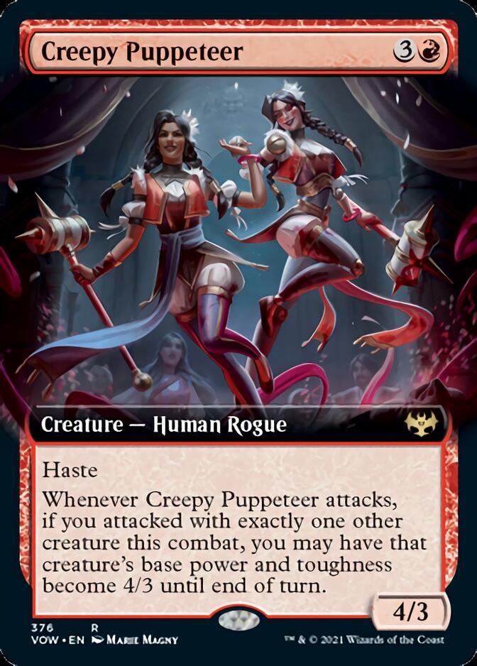 Creepy Puppeteer (Extended Art) [Innistrad: Crimson Vow] - Rocket TCG