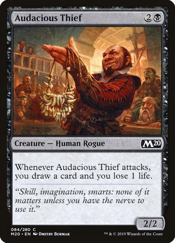 Audacious Thief [Core Set 2020] - Rocket TCG