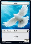 Bird (001) // Soldier Double-sided Token [Kaldheim Commander Tokens] - Rocket TCG
