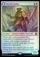 Brutal Cathar // Moonrage Brute [Innistrad: Midnight Hunt Prerelease Promos] - Rocket TCG