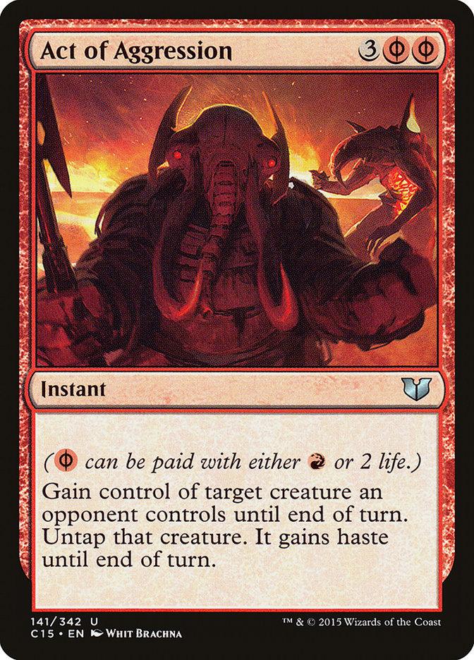 Act of Aggression [Commander 2015] - Rocket TCG