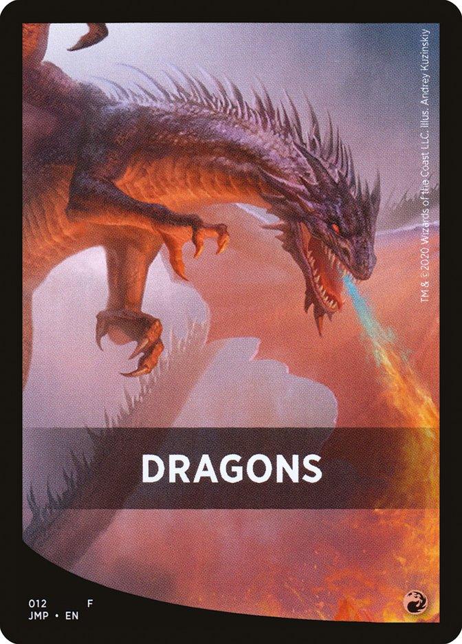 Dragons Theme Card [Jumpstart Front Cards] - Rocket TCG