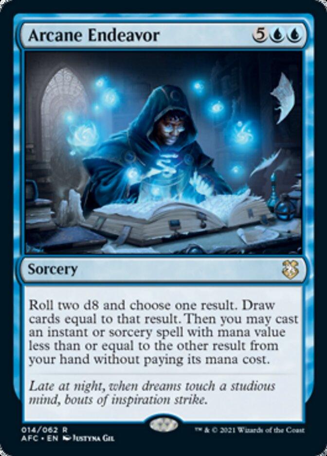 Arcane Endeavor [Dungeons & Dragons: Adventures in the Forgotten Realms Commander] - Rocket TCG
