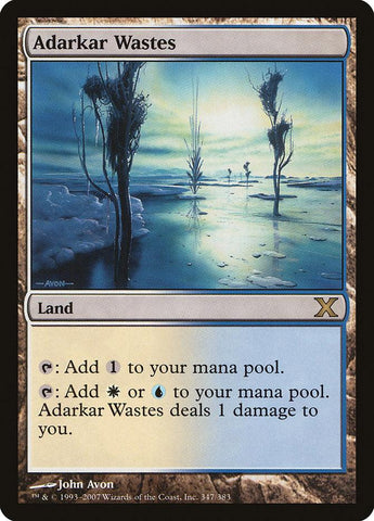 Adarkar Wastes [Tenth Edition] - Rocket TCG